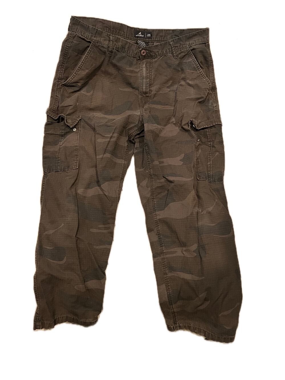 Liquid Venom Camo Cargo Chino Pants Mens 38x28